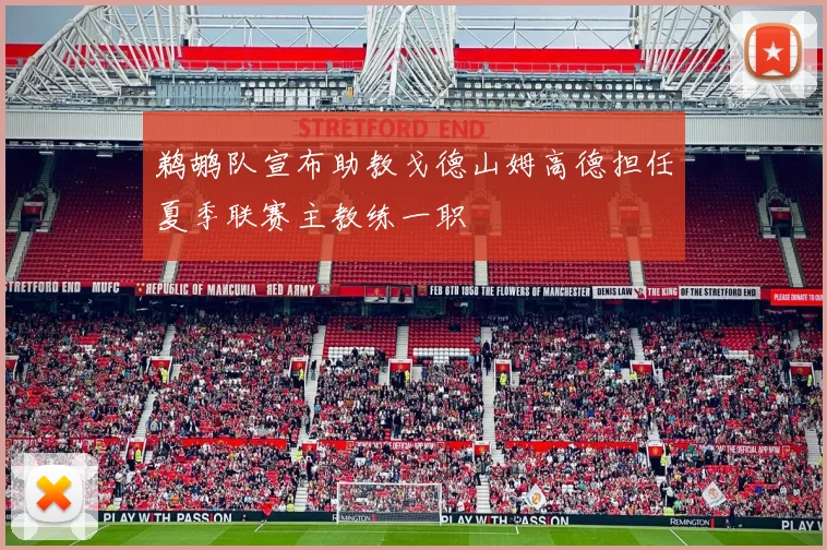 鹈鹕队宣布助教戈德山姆高德担任夏季联赛主教练一职